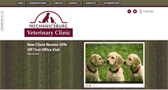 Desktop Screenshot of mechanicsburgvetclinic.com